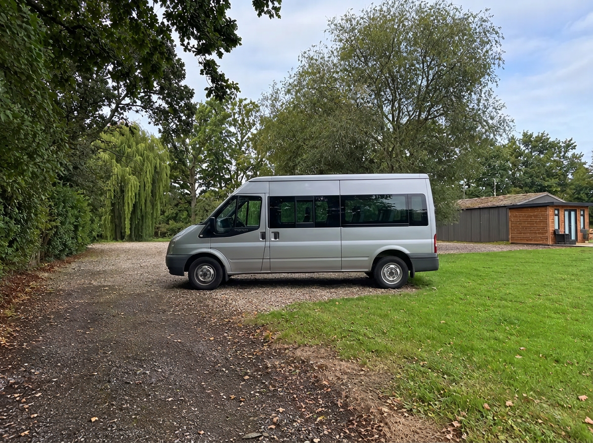 Shuttle used for onward passenger transfers